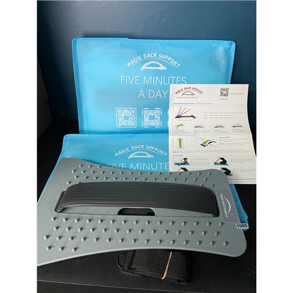 Lot of 2 Magic Back Support Multi-Level Back Stretching Devices - Brand New!