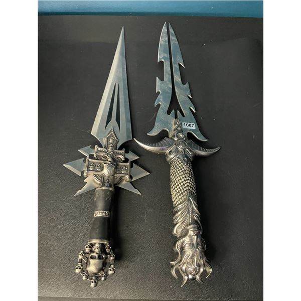 Lot of 2 Decorative Swords - Used