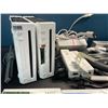 Image 2 : Lot of 2 Nintendo Wii Consoles w/ Games, Controllers, Cords, & Accessories - Used