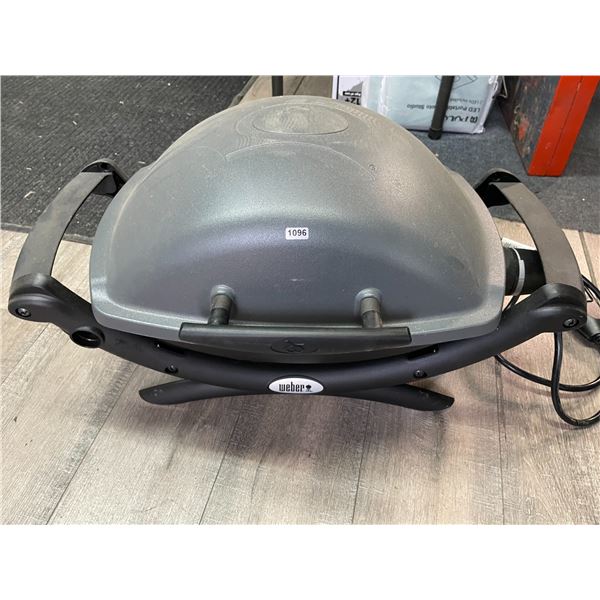 Lot of 1 Weber Plug-In Electric Grill - Used