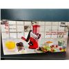 Image 1 : Lot of 1 Geedel Rotary Cheese Grater; 3-in-1 Slicer, Grinder, etc.! Brand New