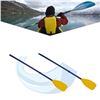Image 2 : Lot of 2 Sets of Plastic Boat Paddles - 2 Per Pack/4 Total - Brand New!