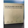Image 1 : Lot of 1 Electric Blanket for Full Body - Grey - 6 Heating Levels