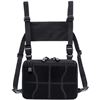 Image 1 : Lot of 1 Tactical Adjustable Chest/Shoulder Bag - Black