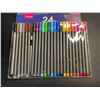 Image 3 : Lot of 3 Multi-Packs of Vitoler Fineliner Pens/Art Pens - 24 Colours Per Pack - Brand New!