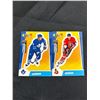 Image 2 : 2009-10 Upper Deck Stick-Ums Stickers NHL Cards x 9