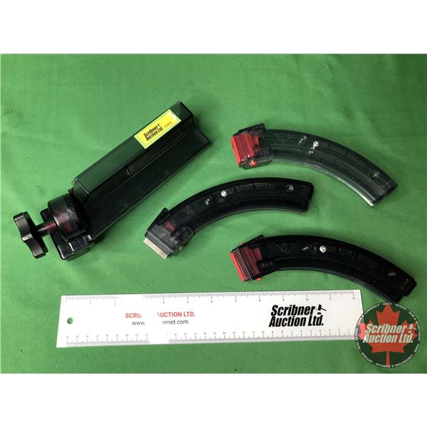 Clip Loader Clips for Ruger 10-22 (3) (All Pinned) (Butler Creek) & Clip Loader ...