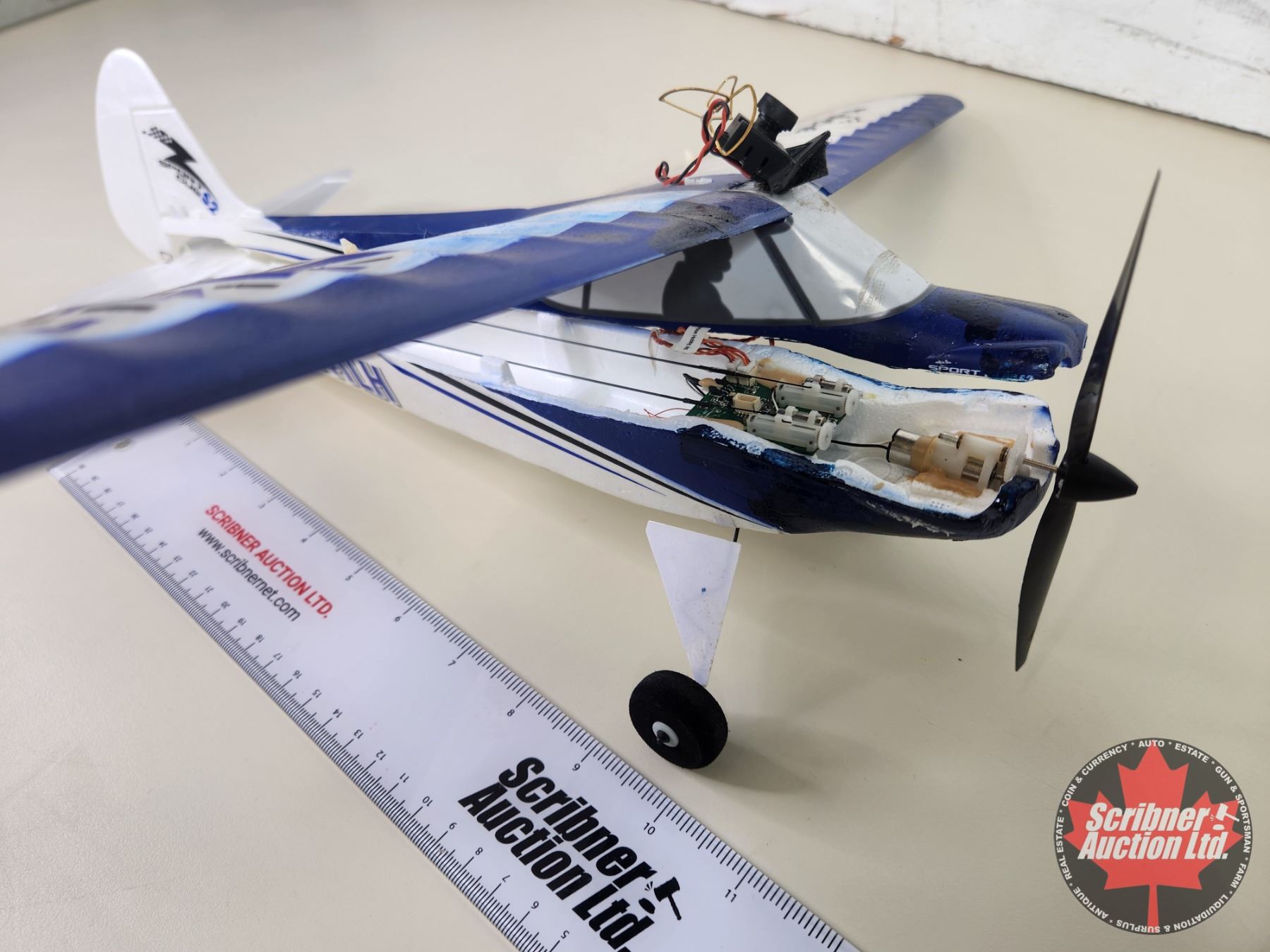 Estate Lot: R/C Planes (2) & Controller w/Orig Boxes - UMX Pitts S-1S ...