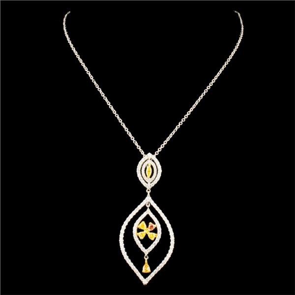 18K Pendant with 1.27ctw Diamonds