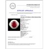 Image 5 : 14K Gold Ring with 5.57ct Ruby and 1.49ctw Diam