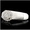 Image 1 : 0.86ctw Diamond Ring in 14K White Gold