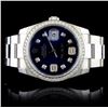 Image 2 : 36MM Rolex DateJust 116200 1.35ct Diamonds SS