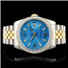 Image 2 : 36MM Rolex DateJust Watch Diamond Watch 18K YG/SS