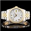 Image 2 : 36mm Rolex DateJust Watch Diamond Watch