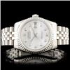 Image 10 : Diamond SS 36mm Rolex DateJust Watch