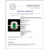 Image 5 : 18K Gold Ring with 1ct Emerald & 0.72ct Diam