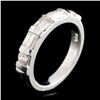 Image 2 : 0.56ctw Diamond Platinum Ring