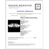 Image 3 : 0.56ctw Diamond Platinum Ring