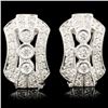 Image 2 : 18K Gold Earrings with 0.68ctw Diamonds