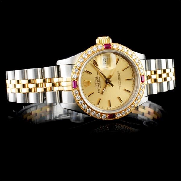 Diamond Ladies Rolex Datejust Watch