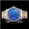 Image 2 : 36MM Rolex DateJust Diamond Watch YG/SS