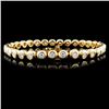 Image 1 : 18K Gold Diamond Bracelet: 2.67ctw