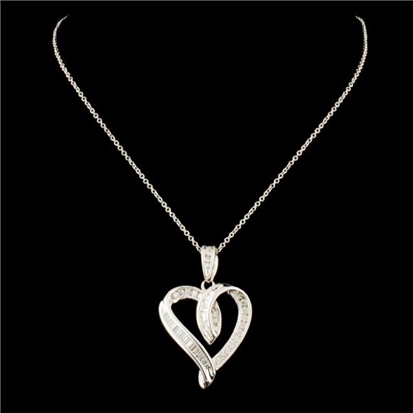 0.68ctw Diamond Pendant in 14K Gold