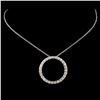 Image 1 : 0.73ctw Diamond Pendant in 14K Gold