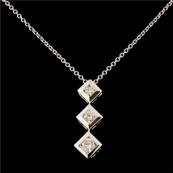 0.25ctw Diamond Pendant in 14K Gold