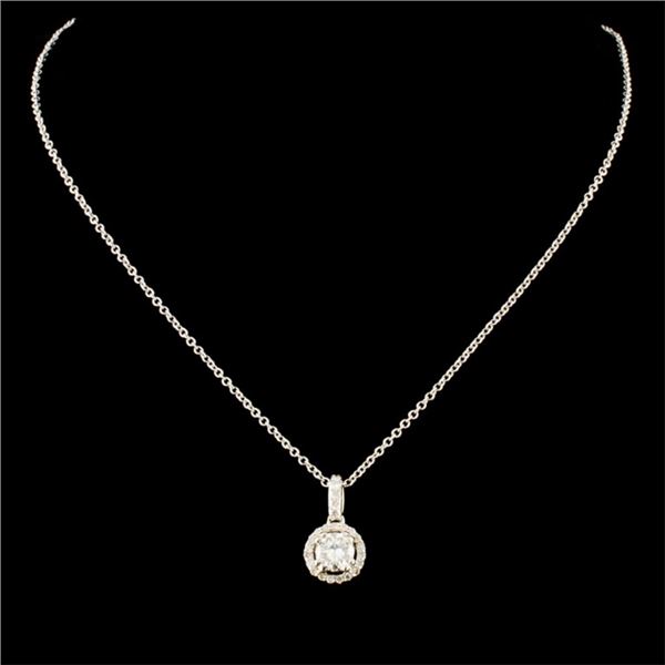 0.63ctw Diamond Pendant in 14K Gold