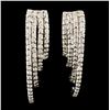 Image 8 : 18K Gold Earrings with 0.68ctw Diamonds