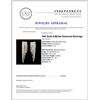 Image 9 : 18K Gold Earrings with 0.68ctw Diamonds