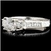 Image 1 : 1.82ctw Diamond Ring in Platinum