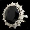 Image 1 : 6.92ct Sapphire & 0.75ctw Diam Ring in 14K Gold