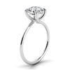 Image 2 : 1.50ct Emerald & 1.45ctw Diamond Ring in 14K Gold