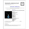 Image 3 : 27.54ct Blue Topaz & 0.55ctw Diam Pendant 14K Gold
