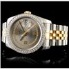 Image 1 : 36MM Rolex DateJust 116233 Diamond Watch 18K YG/SS