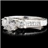 Image 1 : 1.68ctw Diamond Ring in Platinum