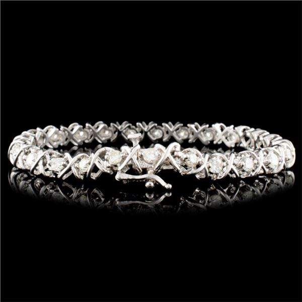 3.00ctw Diamond Bracelet in 14K Gold