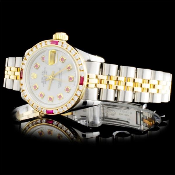Diamond Ladies Rolex Datejust Watch
