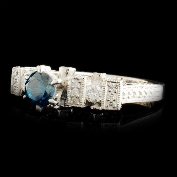 18K Gold Ring with 1.26ctw Diamonds