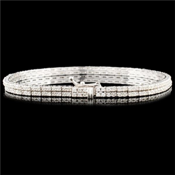 2.10ctw Diamond Bracelet in 18K Gold