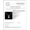 Image 8 : 1.01ctw Diamond Pendant in 14K Gold