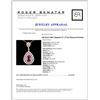 Image 3 : 18K Gold Pendant w/ 2.99ct Sapphire & 1.77ctw Diam