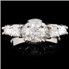 Image 2 : 1.35ctw Diamond Ring in Platinum