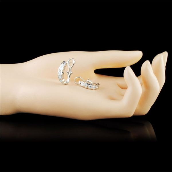 1.12ctw Diamond Earrings in 14K Gold