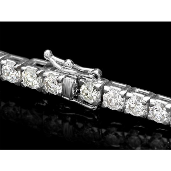 10ct Diamond Tennis Bracelet in 18k White Gold