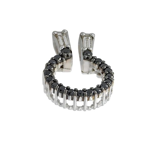 0.45ctw Diamond Pendant in 14k White Gold