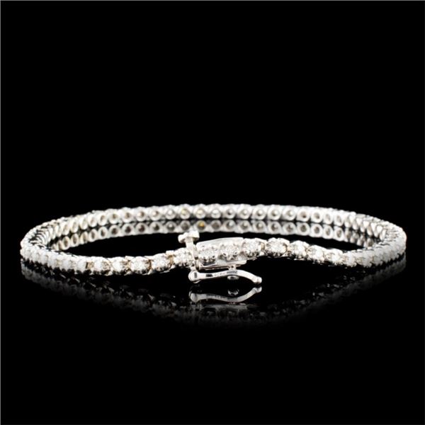 14K Bracelet with 0.44ctw Diamonds