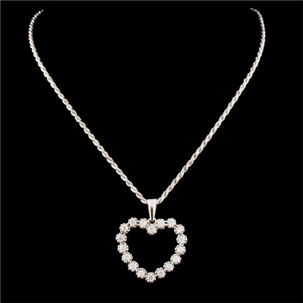 Diamond Pendant in 14K Gold, 0.45ctw